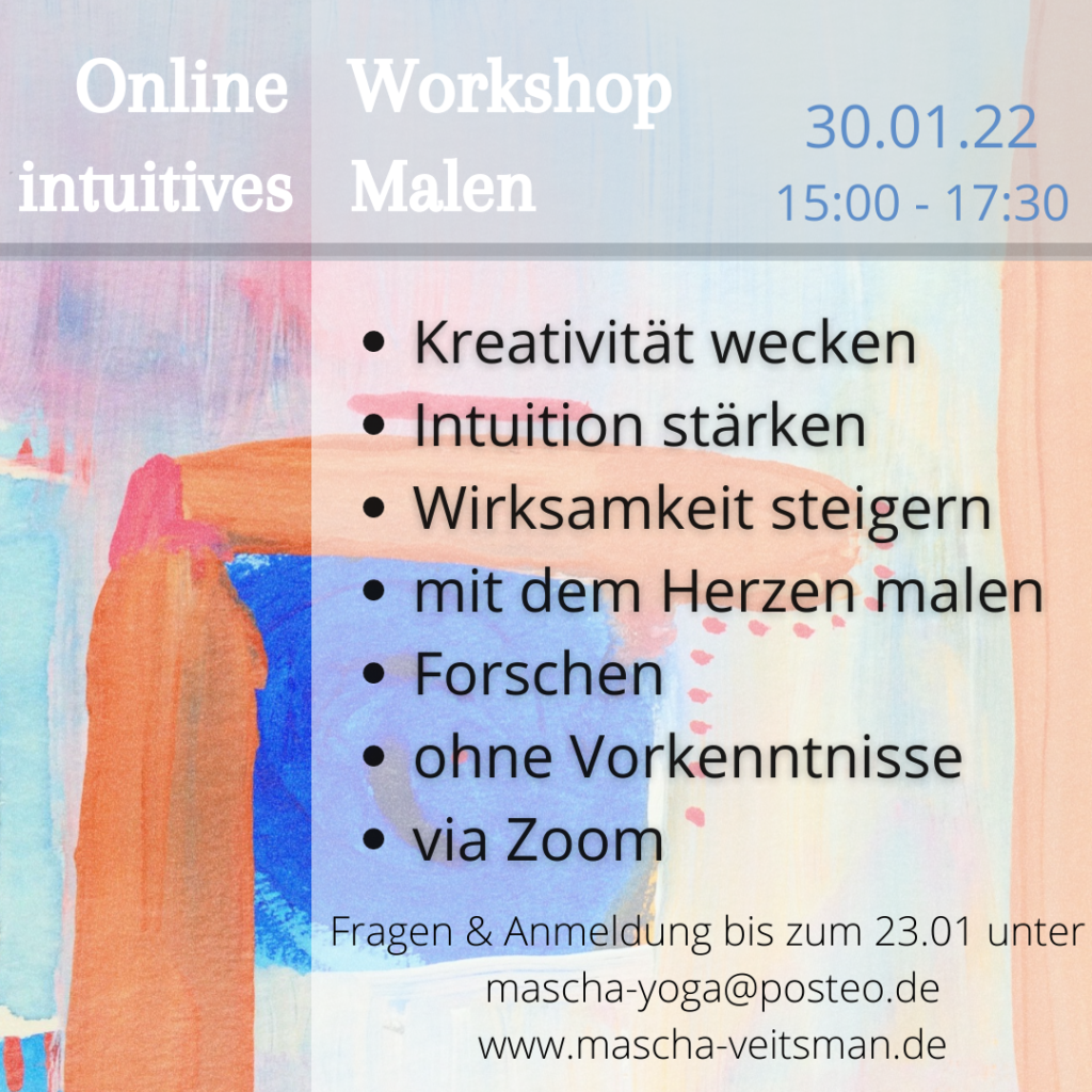 Online Workshop intuitives Malen